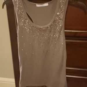 Gray tank top